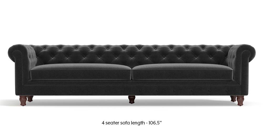 Winchester Fabric Sofa (Pebble Grey)